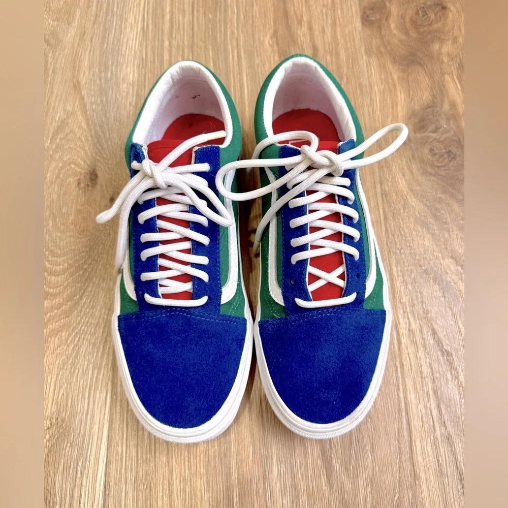 Vans Old Skool Sk8 Low Men’s Sneakers - Size 6.5, Multicolor, EUC